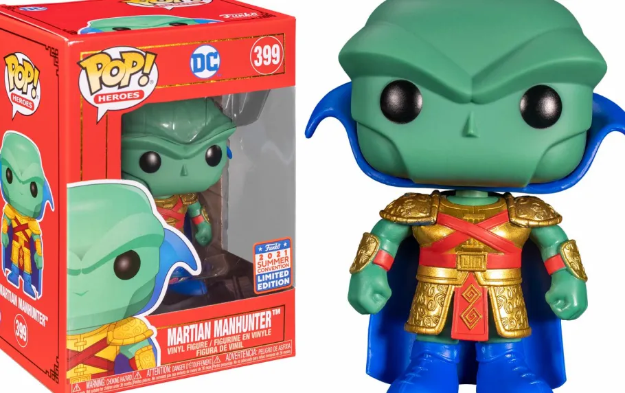 Funko Convention Exclusives>Justice League - Imperial Palace Martian Manhunter Pop! Vinyl Figure (2021 Summer Convention Exclusive) (Popcultcha Exclusive)