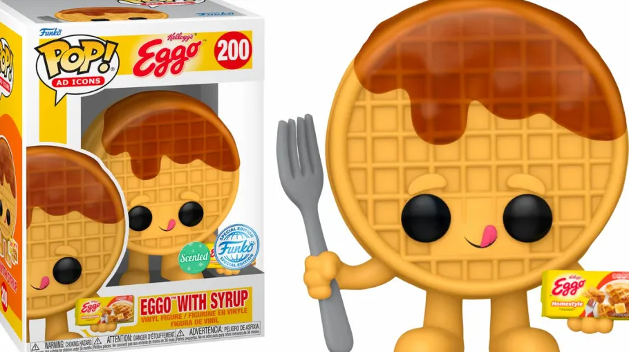 Standard Pop!>Ad Icons Kellogg's - Eggo Waffle with Syrup Scented Pop! Vinyl Figure