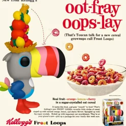 Standard Pop!>Kellogg's Froot Loops - Vintage Toucan Sam Pop! Vinyl Figure (Popcultcha Exclusive)