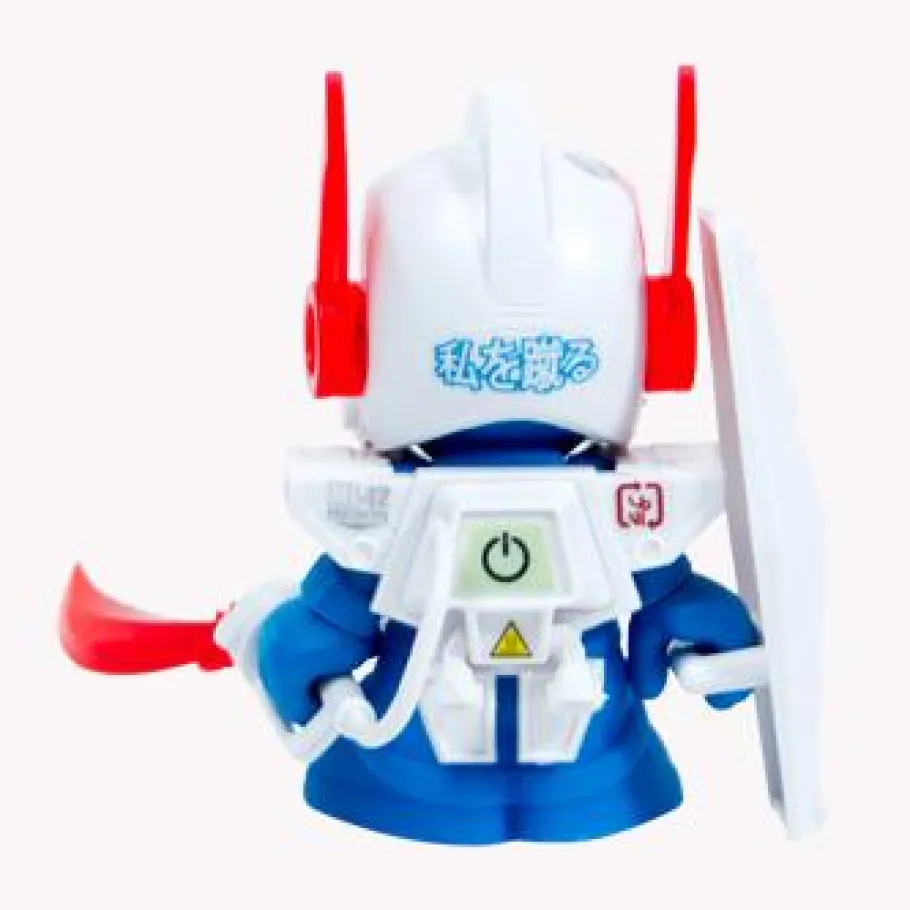 Designer Vinyl>Kidrobot - Bot Mini Dam Gun 3" White Edition Vinyl Figure