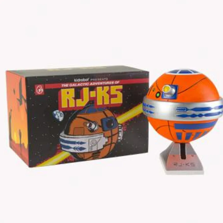 Designer Vinyl>Kidrobot - RJ-K5 Astrofresh Basketball Droyd (Game Ball Edition)