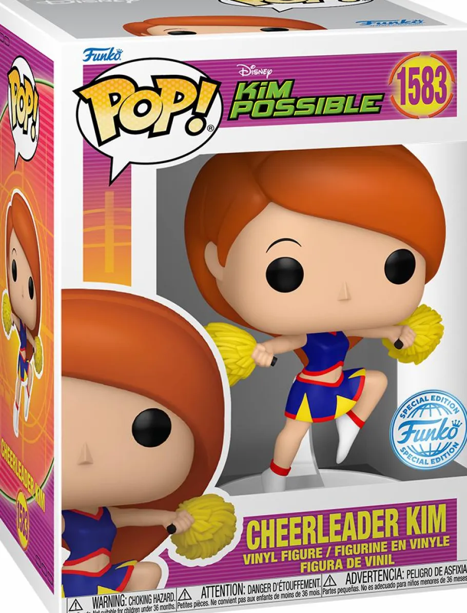 Standard Pop!>Kim Possible - Cheerleader Kim Pop! Vinyl Figure