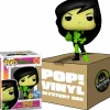 Collector & Mystery Boxes>Kim Possible - Shego Glow-in-the-Dark Mystery Box (Includes Shego & 3 Exclusive Pop! Vinyl Figures)