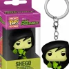 Pop! Keychains>Kim Possible - Shego Pocket Pop! Keychain