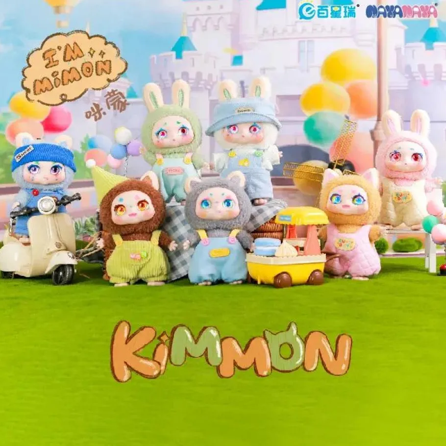 Blind Box>Kimmon - I'm MiMON Series Blind Box Plush (Single Unit)