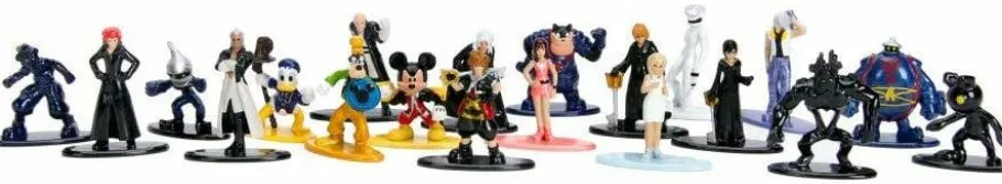 Die-Cast Figures>Kingdom Hearts - Nano Metalfigs 2” Die-Cast Figure 20-Pack