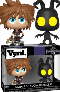 Designer Vinyl>Kingdom Hearts III - Sora & Heartless Vynl. Vinyl Figure 2-Pack