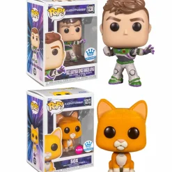 Pop! Bundles>Lightyear (2022) - Alpha Suit Buzz and Flocked Sox (Funko/Popcultcha Exclusive) Pop! Vinyl Figures (Set of 2)