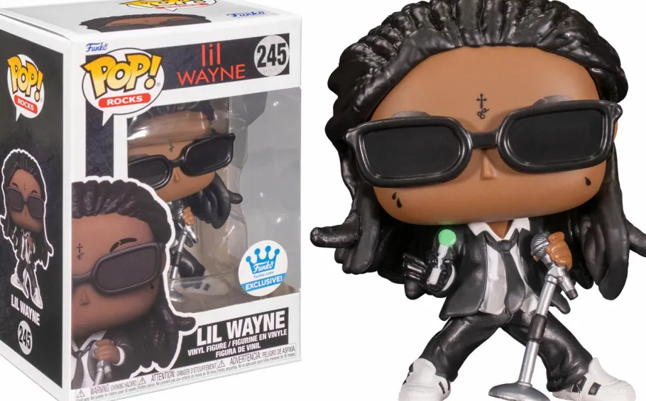 Standard Pop!>Lil Wayne - with Lollipop Mystery Box (includes & 3 Mystery Exclusive Pop! Vinyl Figures) (Funko / Popcultcha Exclusive)