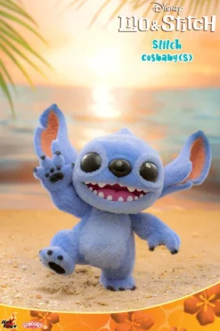 Cosbaby>Lilo & Stitch (2025) - Stitch Standing Velvet Hair Version Cosbaby (S) Hot Toys Figure