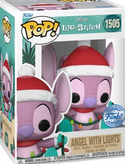 Standard Pop!>Lilo & Stitch - Angel with Lights Holiday Pop! Vinyl Figure (Popcultcha Exclusive)