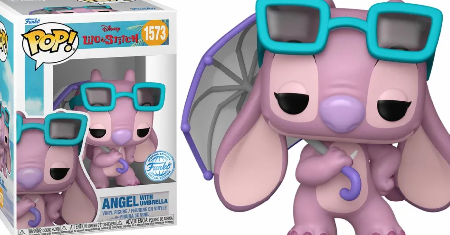 Standard Pop!>Lilo & Stitch - Angel with Umbrella Pop! Vinyl Figure