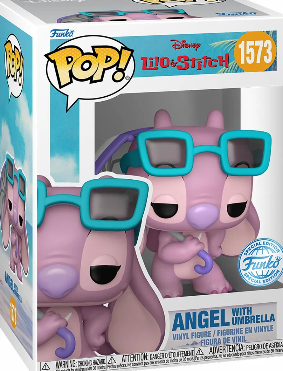 Standard Pop!>Lilo & Stitch - Angel with Umbrella Pop! Vinyl Figure