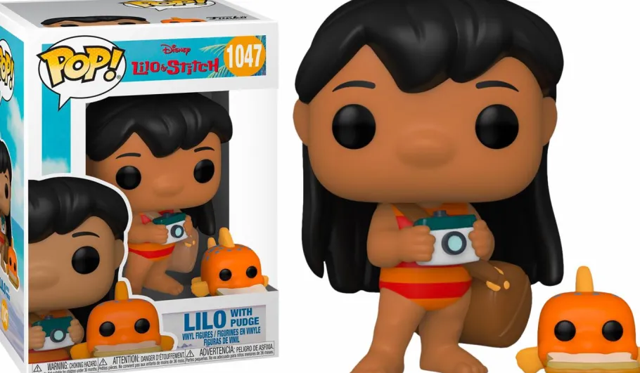 Standard Pop!>Lilo & Stitch - Lilo with Pudge Pop! Vinyl Figure