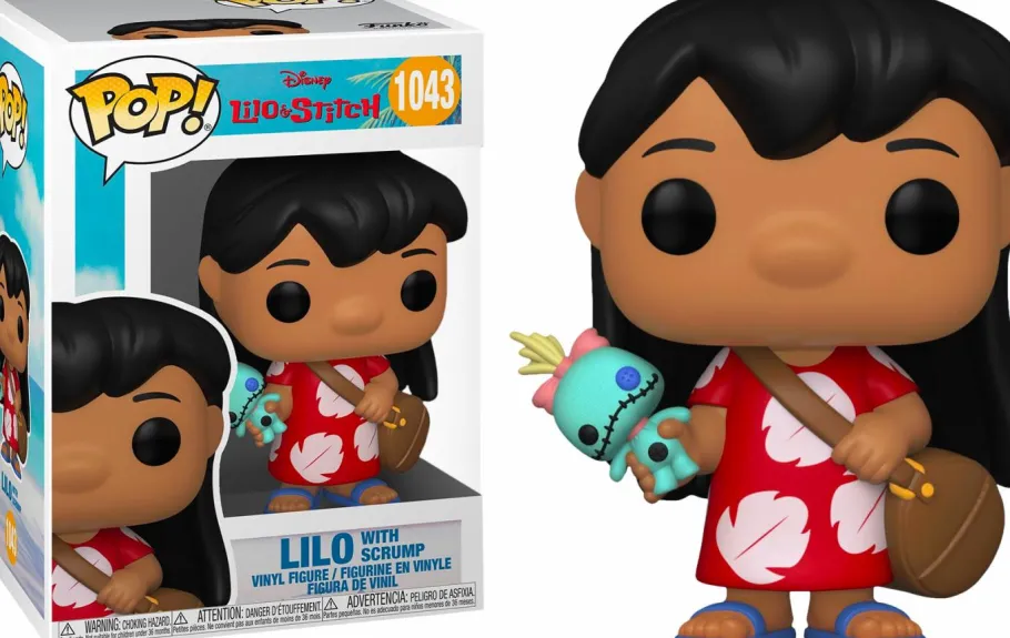Standard Pop!>Lilo & Stitch - Lilo with Scrump Pop! Vinyl Figure