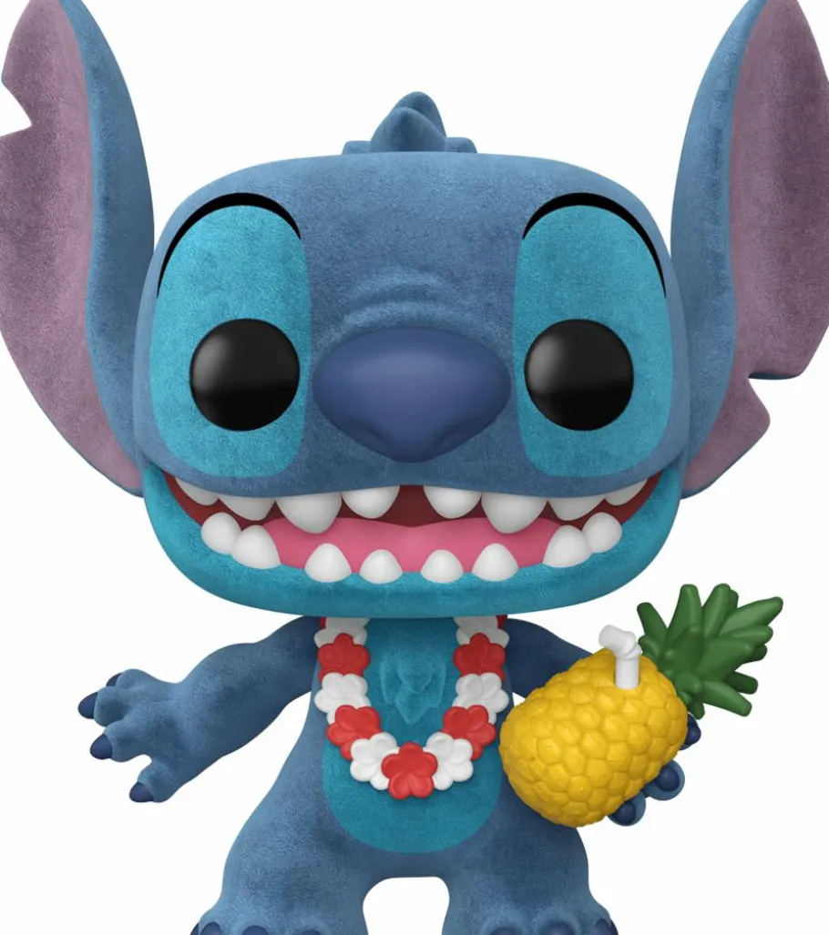 Standard Pop!>Lilo & Stitch - Luau Stitch (Flocked) Pop! Vinyl Figure