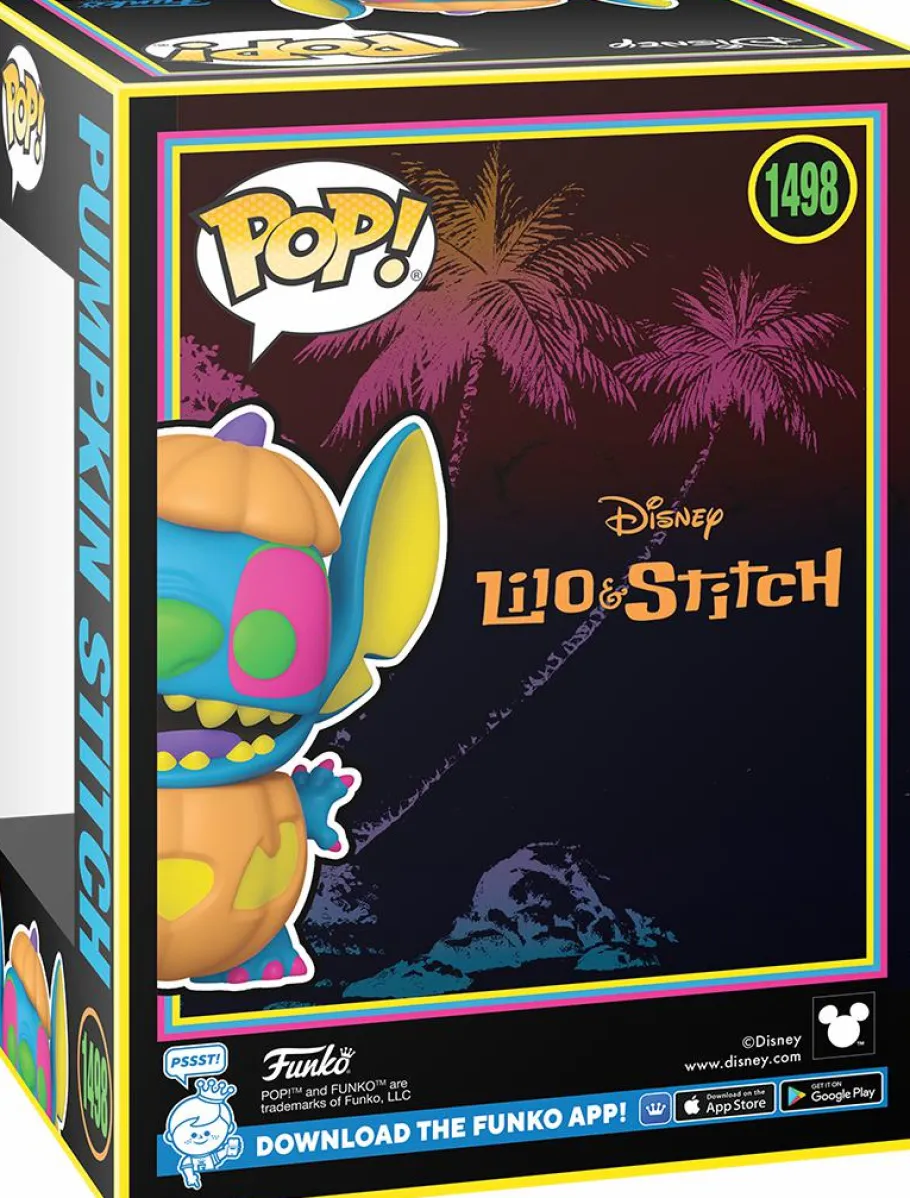 Standard Pop!>Lilo & Stitch - Pumpkin Stitch Blacklight Pop! Vinyl Figure