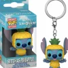 Pop! Keychains>Lilo & Stitch - Stitch as Pineapple Pocket Pop! Keychain