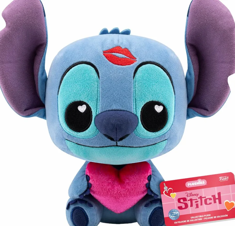Designer Plush>Lilo & Stitch - Stitch Heart Eye Pop! Plush