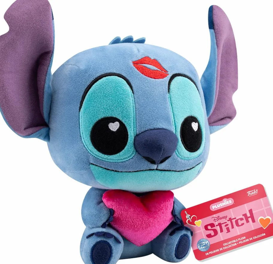 Designer Plush>Lilo & Stitch - Stitch Heart Eye Pop! Plush