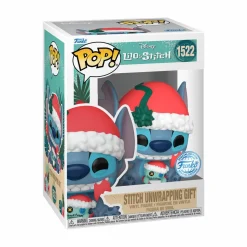 Standard Pop!>Lilo & Stitch - Stitch Unwrapping Gift (Holiday) Pop! Vinyl Figure