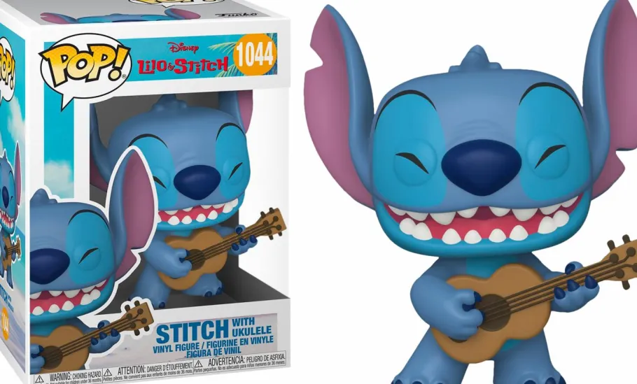 Standard Pop!>Lilo & Stitch - Stitch with Ukulele Pop! Vinyl Figure