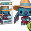 Pop! Chases, Vault, Limited Editions, Ppp Items>Lilo & Stitch - Tourist Stitch Pop! Vinyl Figure in Acrylic Pop! Protector (Popcultcha Exclusive)