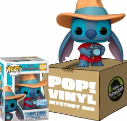 Collector & Mystery Boxes>Lilo & Stitch - Tourist Stitch Mystery Box (Includes Tourist Stitch & 3 Exclusive Pop! Vinyl Figures)