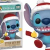 Standard Pop!>Lilo & Stitch : Holiday - Stitch with Santa Hat Pop! Vinyl Figure