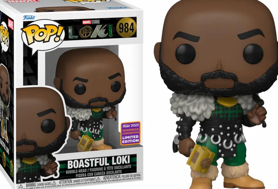 Standard Pop!>Loki (2021) - Boastful Pop! Vinyl Figure (2022 Wondrous Convention Exclusive)