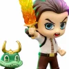 Cosbaby>Loki (2021) - with Alligator Cosbaby (S) Hot Toys Figure