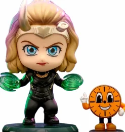 Cosbaby>Loki (2021) - Sylvie with Miss Minutes Cosbaby (S) Hot Toys Figure