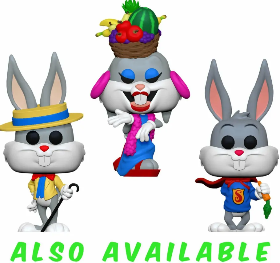 Standard Pop!>Looney Tunes - Bugs Bunny with Fruit Hat 80th Anniversary Pop! Vinyl Figure