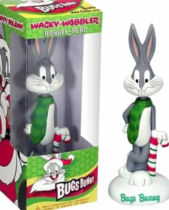 Bobble-Heads>Looney Tunes - Bugs Bunny Christmas Wacky Wobbler Bobble Head