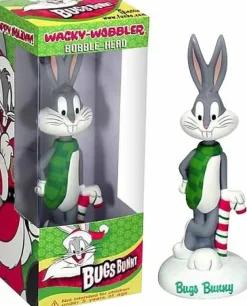 Bobble-Heads>Looney Tunes - Bugs Bunny Christmas Wacky Wobbler Bobble Head