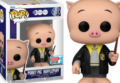 Funko Convention Exclusives>Looney Tunes x Harry Potter - Porky Pig Hufflepuff Pop! Vinyl Figure (2023 Fall Convention Exclusive) (Popcultcha Exclusive)