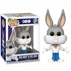 Standard Pop!>Looney Tunes x Scooby-Doo - Bugs Bunny as Fred Jones Warner Bros. 100th Anniversary Pop! Vinyl Figure