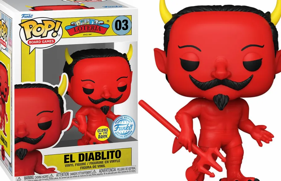 Standard Pop!>Loteria - El Diablito Glow-in-the-Dark Pop! Vinyl Figure
