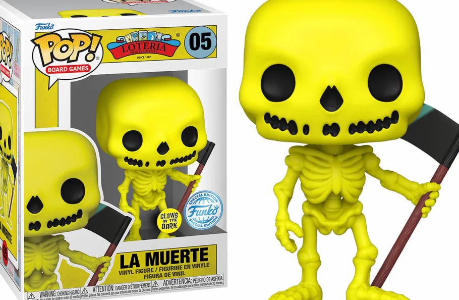 Standard Pop!>Loteria - La Muerte Glow-in-the-Dark Pop! Vinyl Figure