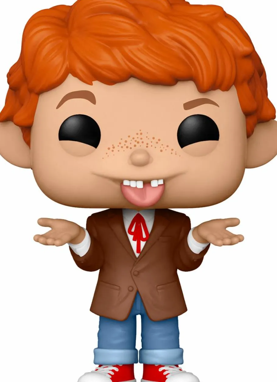 Pop! Chases, Vault, Limited Editions, Ppp Items>MAD Magazine MAD - Alfred E. Neuman Pop! Vinyl Figure in Acrylic Pop! Protector (Chase Variant)