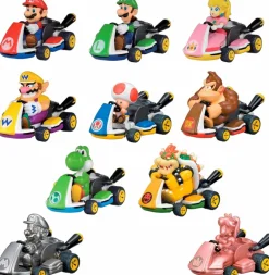 Blind Box>Super Mario Mariokart - Pull Back Racers 2" Blind Box Capsule (Display of 12)
