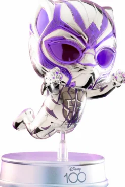 Cosbaby>Marvel - Black Panther Disney 100 (Platinum Colour Version) Cosbaby (S) Hot Toys Figure