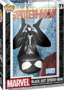 Pop! Covers>Spider-Man Marvel - Black Suit Web of #08 Pop! Comic Covers Vinyl Figure