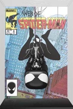 Pop! Covers>Spider-Man Marvel - Black Suit Web of #08 Pop! Comic Covers Vinyl Figure