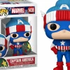 Standard Pop!>Marvel - Captain America (Holiday) Pop! Vinyl Figure