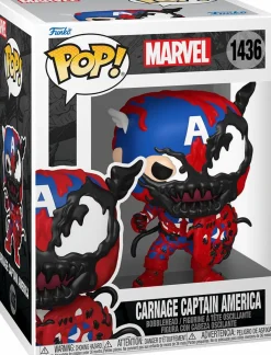 Standard Pop!>Marvel - Carnage Captain America Pop! Vinyl Figure