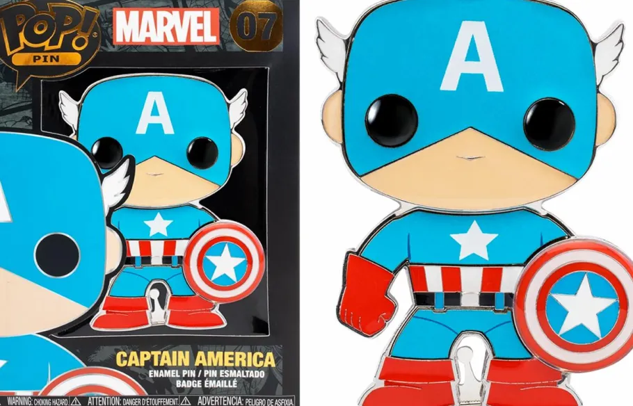 Pop! Bundles>Marvel - Guardians and the Winter Soldier 4” Pop! Enamel Pin Bundle (Set of 4)