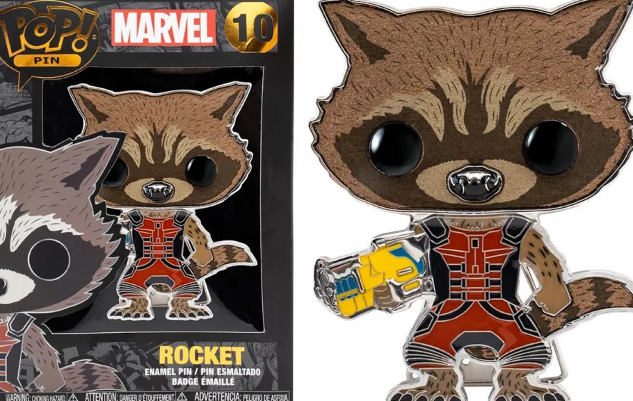 Pop! Bundles>Marvel - Guardians and the Winter Soldier 4” Pop! Enamel Pin Bundle (Set of 4)