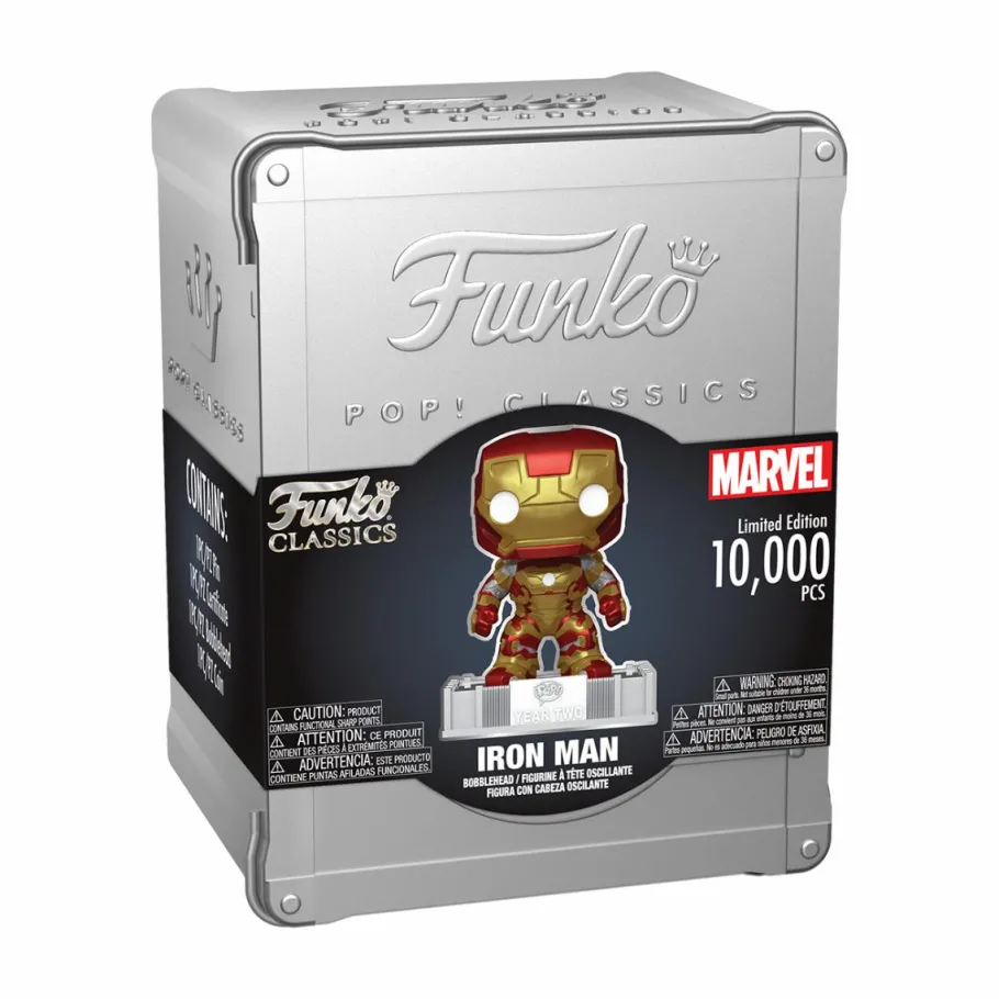 Standard Pop!>Iron Man Marvel - Pop! Classics Vinyl Figure (Funko / Popcultcha Exclusive)