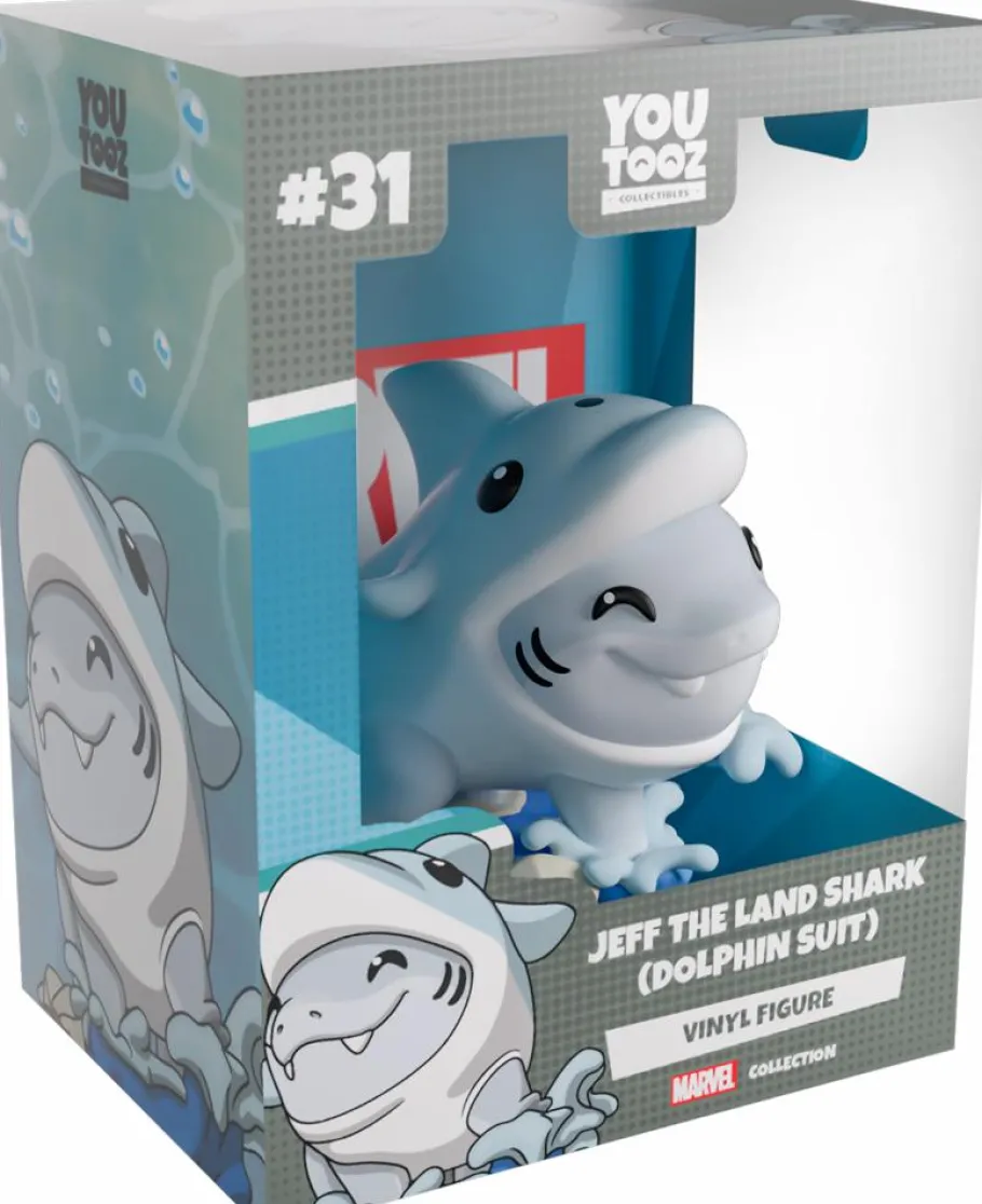 Designer Vinyl>Marvel - Jeff the Land Shark (Dolphin Suit) Companions 3" Vinyl Figure